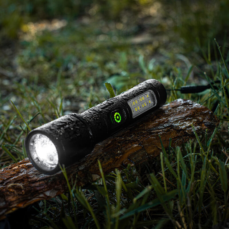 Lanterna reîncărcabilă Vayox VA0181, 260lm, ZOOM, lumină laterală