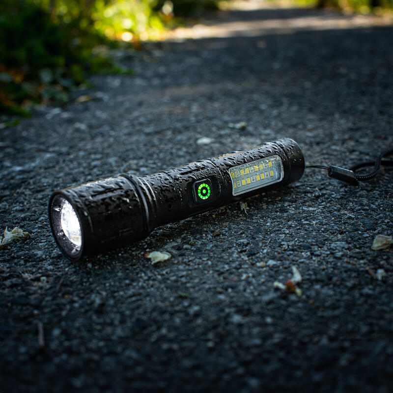 Lanterna reîncărcabilă Vayox VA0181, 260lm, ZOOM, lumină laterală