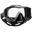 Masca Scubapro - CRYSTAL VU Black, Argintiu