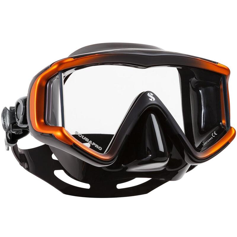 Masca Scubapro - CRYSTAL VU Black, Bronz
