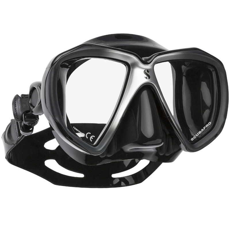 Masca Scubapro - SPECTRA Black, Argintiu
