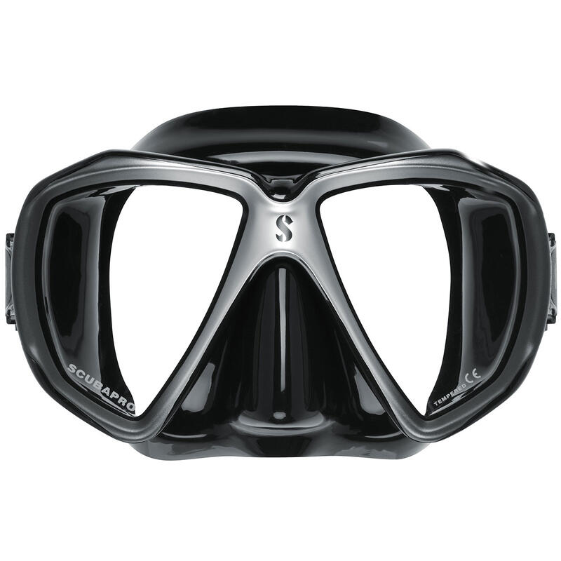 Masca Scubapro - SPECTRA Black, Argintiu