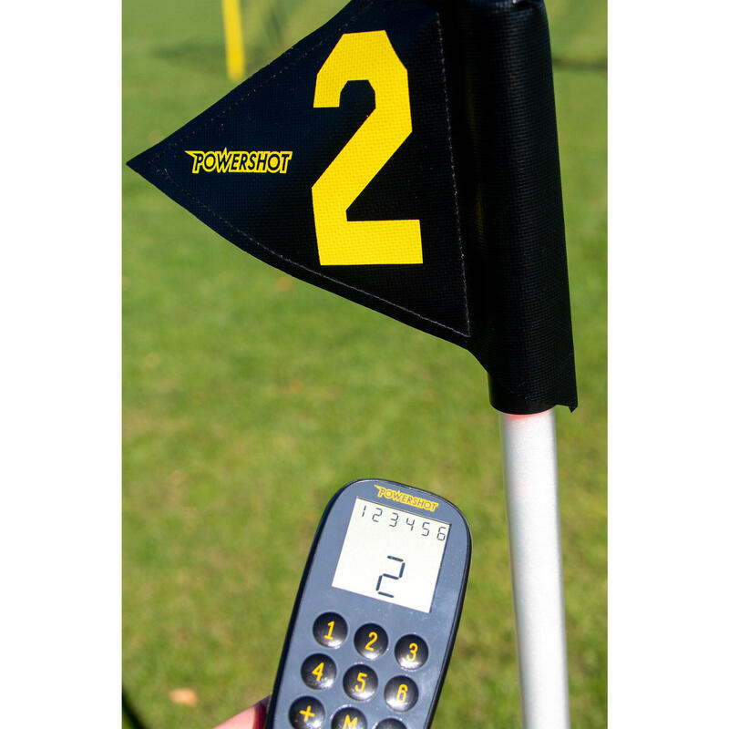 POWERLITE - 6 bastones de agilidad iluminados (con control de mando a distancia)