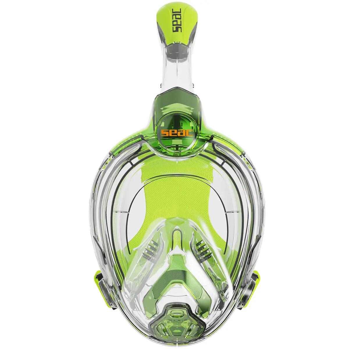 Seac Libera Kids Snorkelling Mask Transparent/Lime 2/4