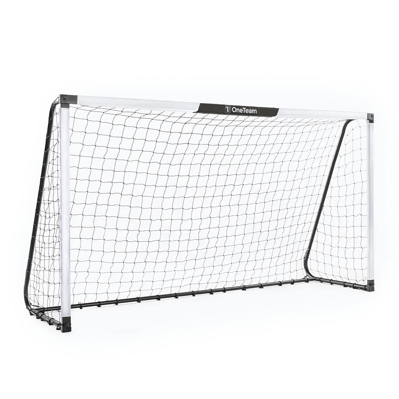 ONETEAM OneTeam One voetbaldoel wit OT-SG3016 300 x 160 x 90 cm