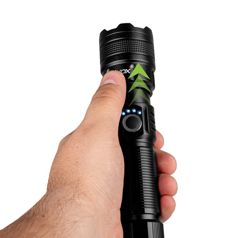 Lanterna reîncărcabilă Vayox VA0179, 600lm, ZOOM, Powerbank