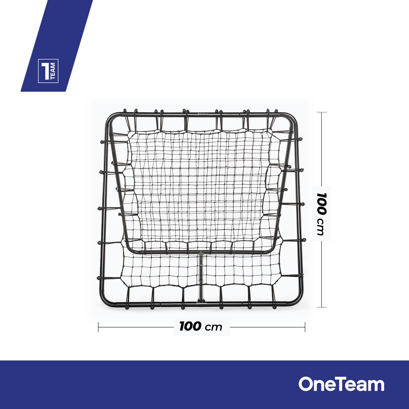 Rebondeur double face OneTeam OT-SR1010 100 x 100 x 100 cm 2/7