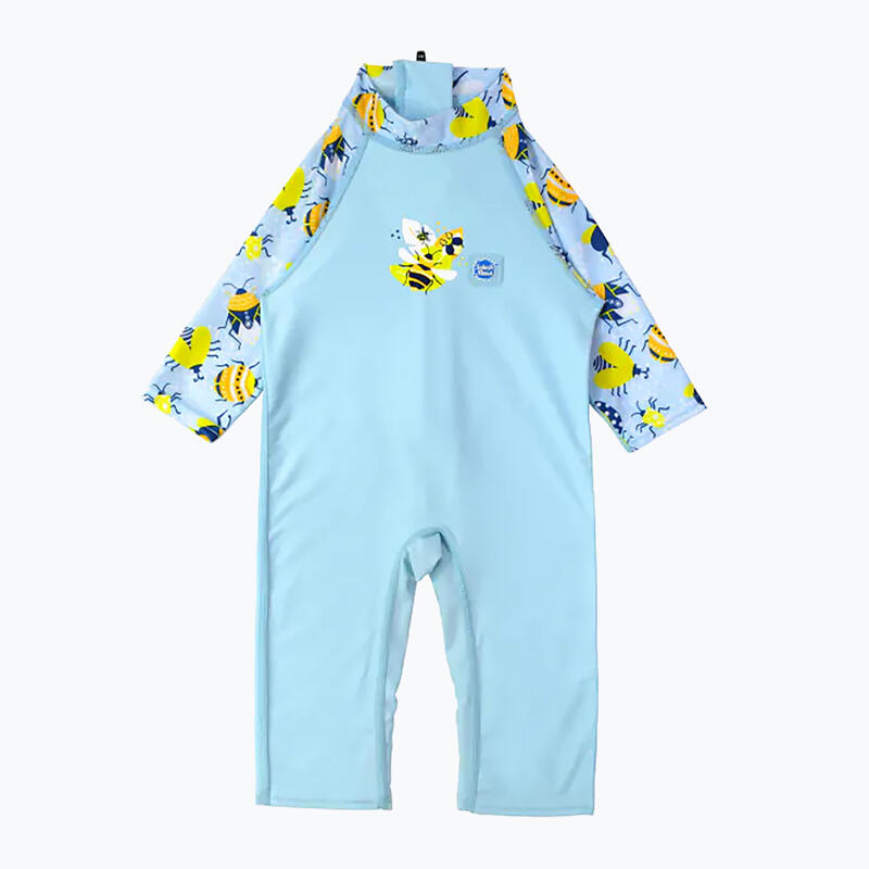 Costum Întreg Înot copii UPF 50+ Splash About UV Toddler Sunsuit albastru