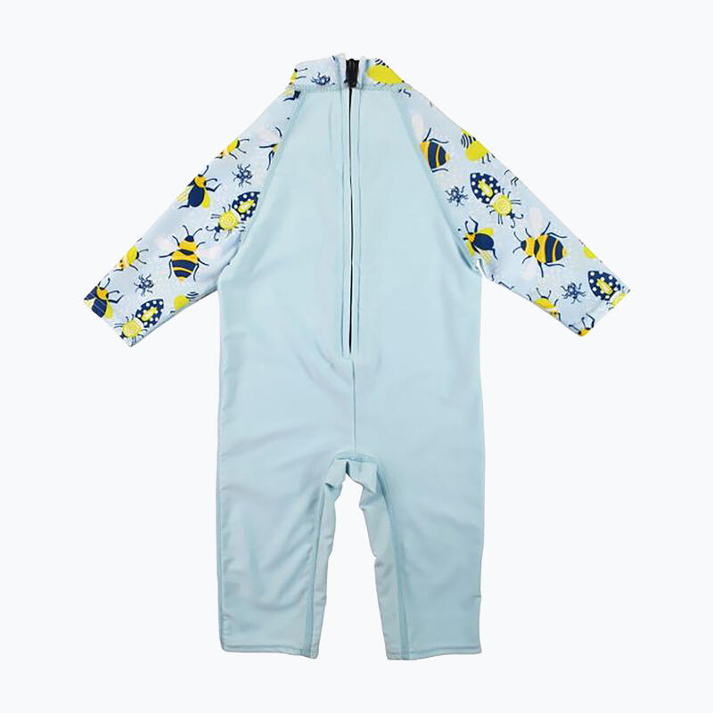 Costum Întreg Înot copii UPF 50+ Splash About UV Toddler Sunsuit albastru