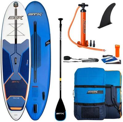 Isup freeride sup board (kleur - blue/orange, maat - 320x81x15)