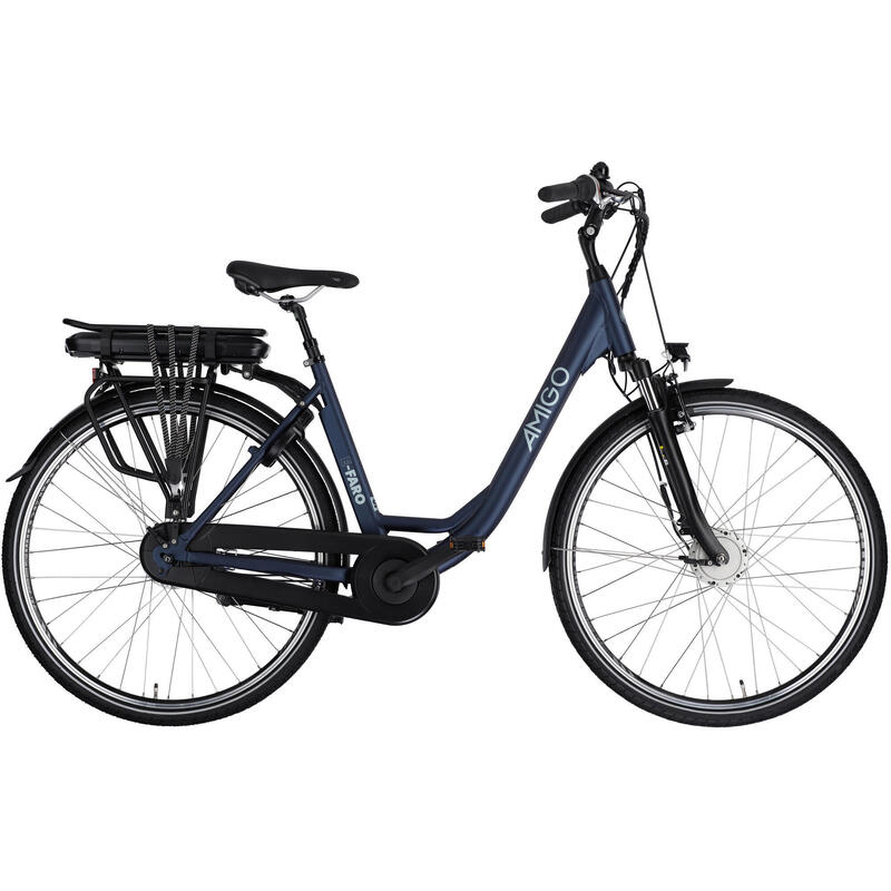 AMIGO Vélo de ville électrique E-Faro S2 28 Pouces 49 cm Femme 7SP Rollerbrakes