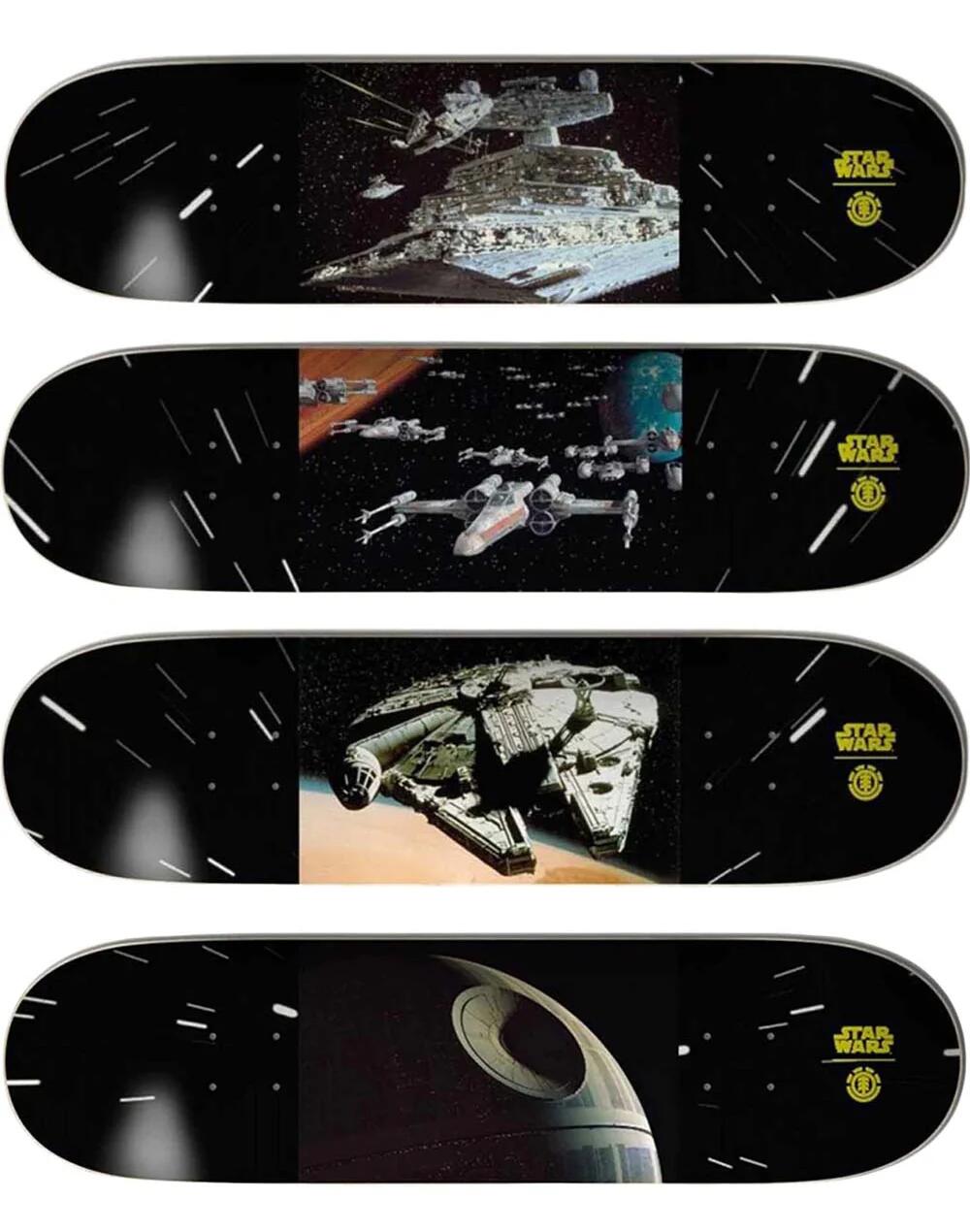 Star Wars x Element Death Star 8.25inch Skateboard Deck 2/3