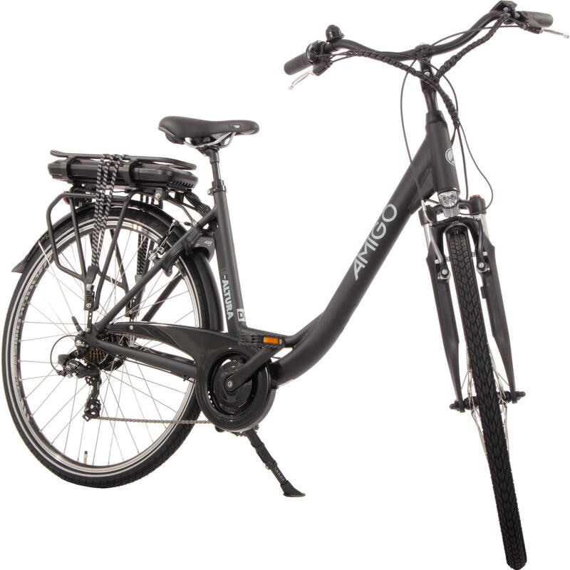 AMIGO Vélo de ville électrique E-Altura D2 28 Pouces 49 cm Femme 7SP V-Brake