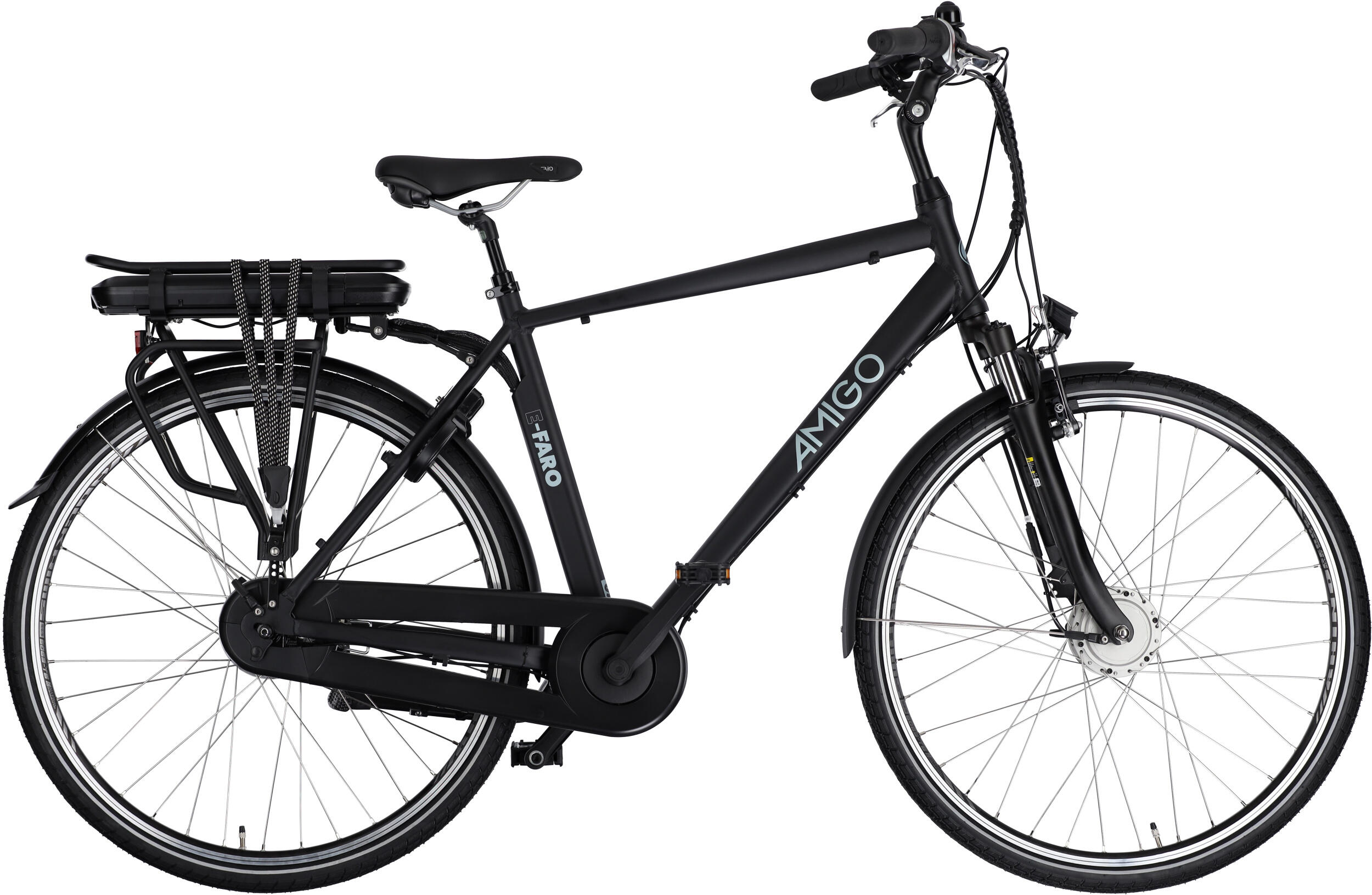 AMIGO AMIGO Elektrische Stadsfiets E-Faro S2 28 Inch 53 cm Heren 7V Rollerbrake