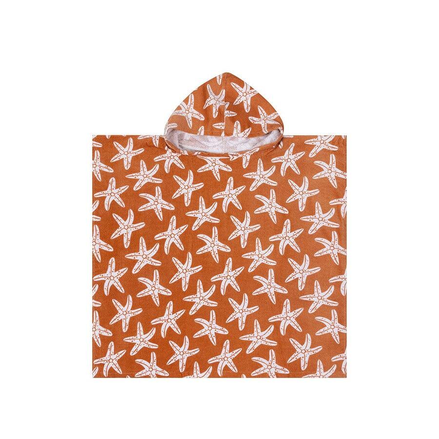 SWIM ESSENTIALS Poncho da Spiaggia Stelle Marine 65 x 65 cm