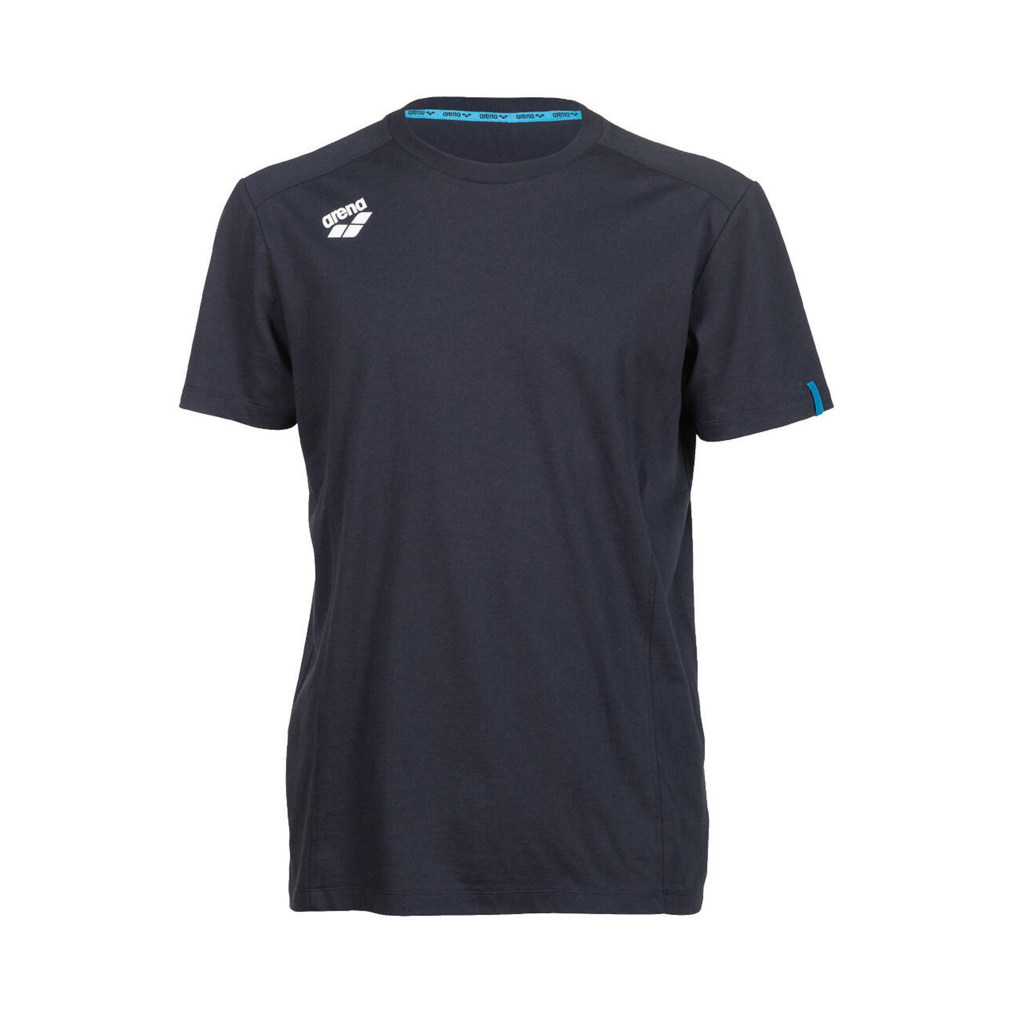 Arena - T-shirt Arena Team Panel - T-shirt Manches Courtes - Bleu - S - Decathlon