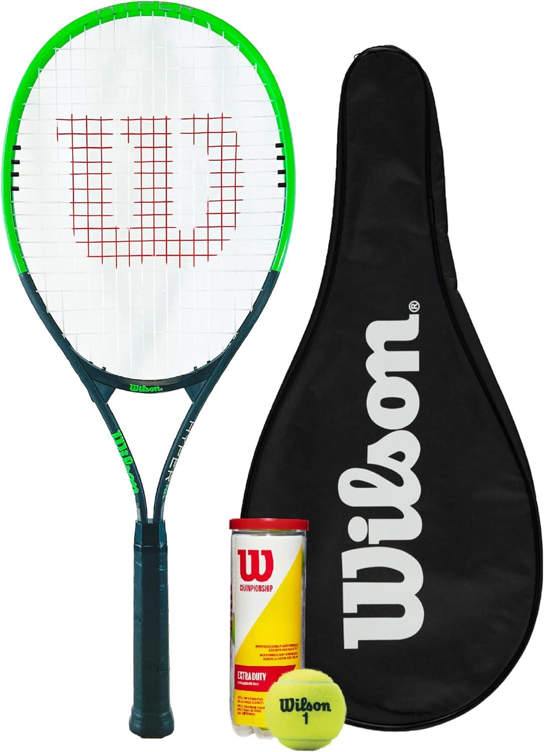 WILSON Wilson Hyper Feel Tennis Racket, Cover & Balls