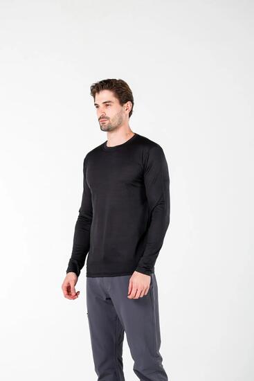 Eris - 100% Wełny merynos Koszulka - 135gr L, Zielony