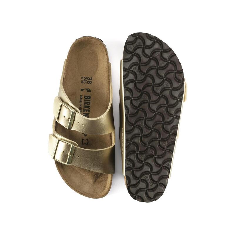 Sandalias Mujer Birkenstock Arizona Bf Oro