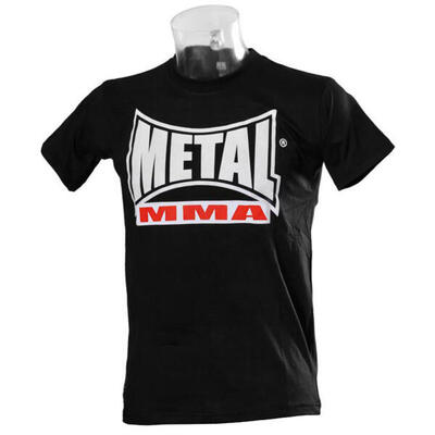 Zwart mma metal boxe t-shirts