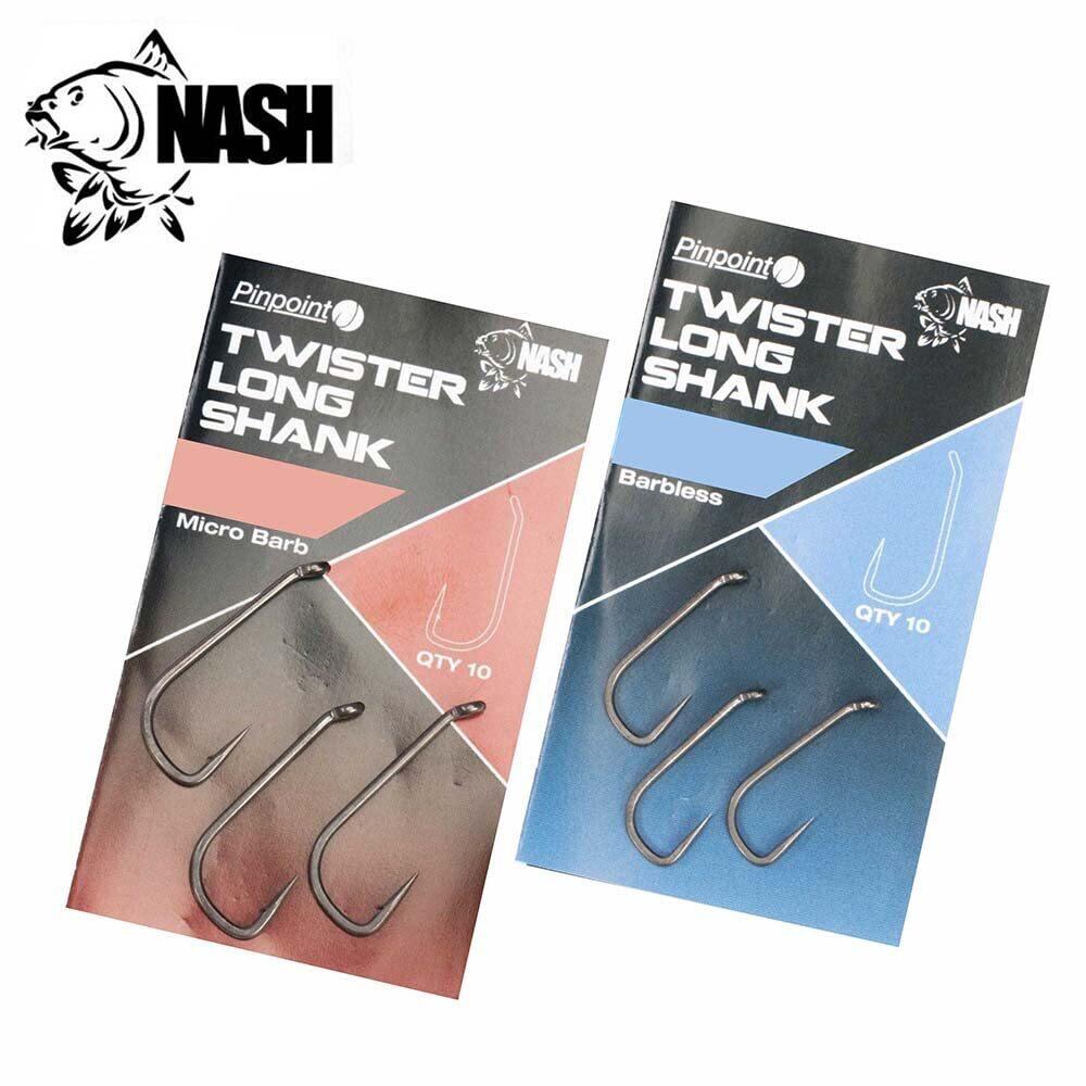 Gancio Pinpoint twister long shank taille 6 Micro Barbed 5/5