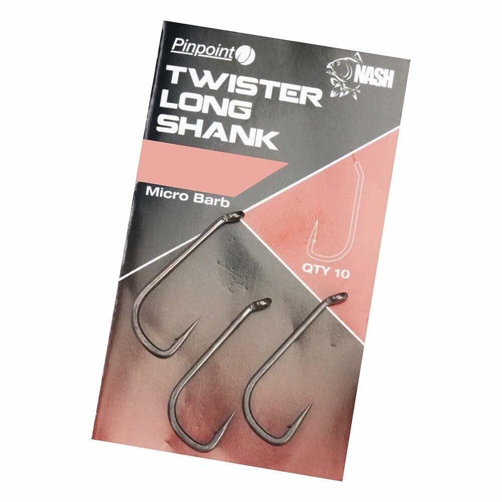 Gancio Pinpoint twister long shank taille 6 Micro Barbed 4/5
