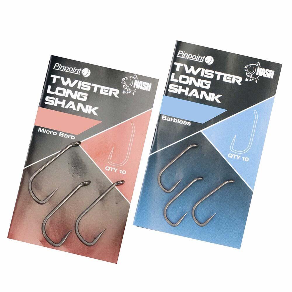 Gancio Pinpoint twister long shank taille 6 Micro Barbed 2/5