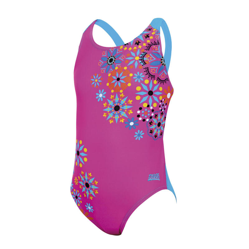 Girl Swim Suit - Pink/Blue