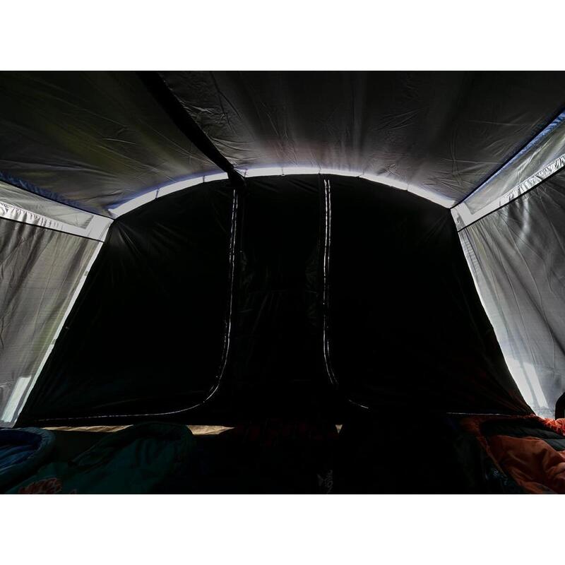 Familie koepeltent Nimbus 8 Sleeper - Tent 8 personen - 3 zwarte slaapcabines