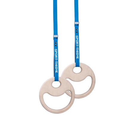 Turnringe-Set Smile Turnen Unisex Holz-Natur