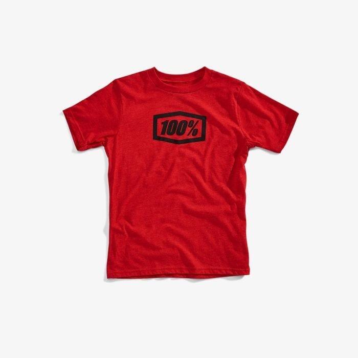 100 Percent ICON Youth T-Shirt Red