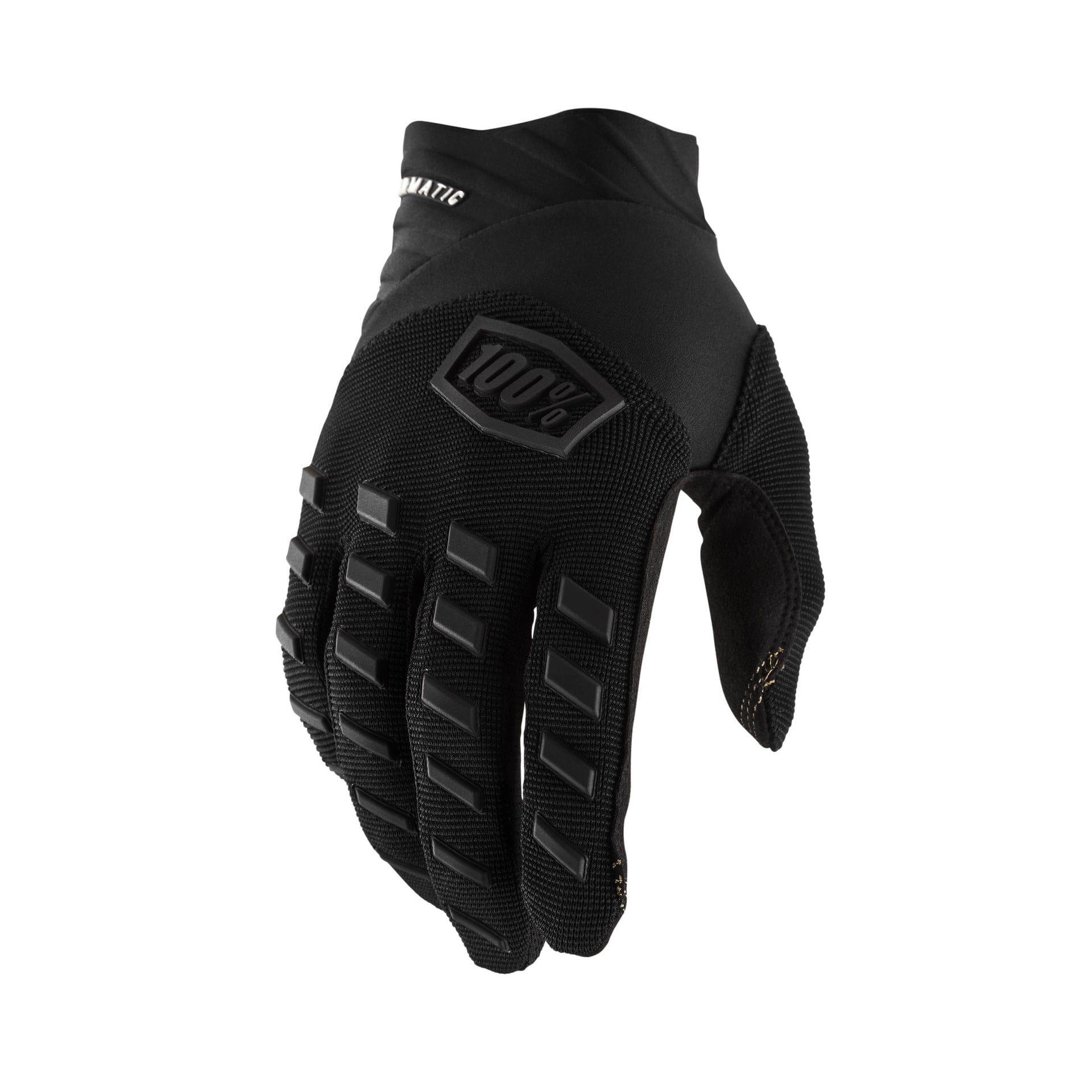 100 Percent AIRMATIC Youth Gloves - Black/Charcoal