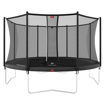 Trampoline+Filet de sécurité BERG Favorit Regular Ronde 430 Vert