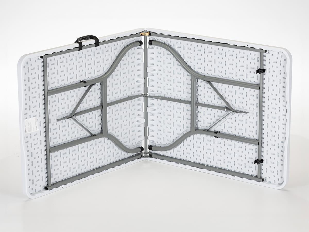 Table de camping Masi - Pliable - 180 × 74 × 74 cm - Acier/HDPE - Max 200 kg 5/7