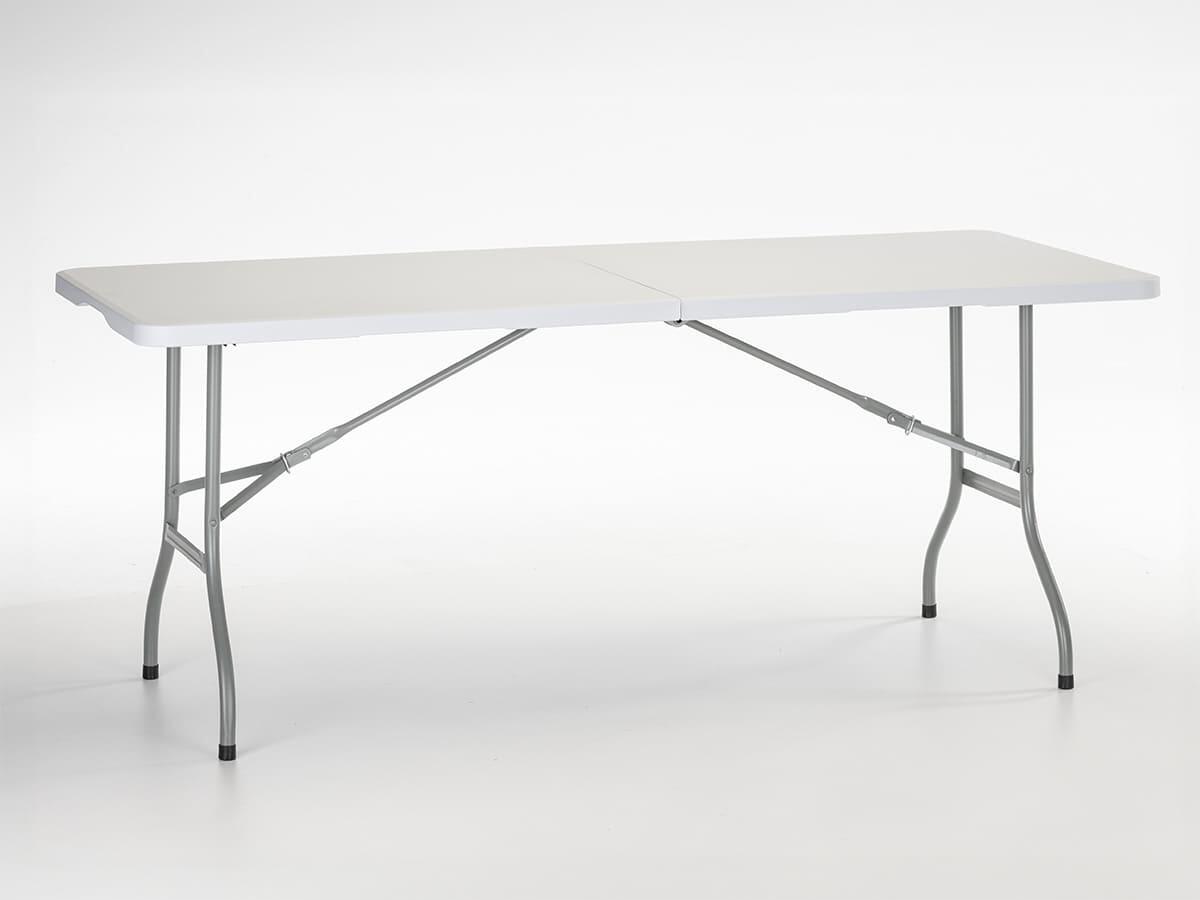 Table de camping Masi - Pliable - 180 × 74 × 74 cm - Acier/HDPE - Max 200 kg 3/7