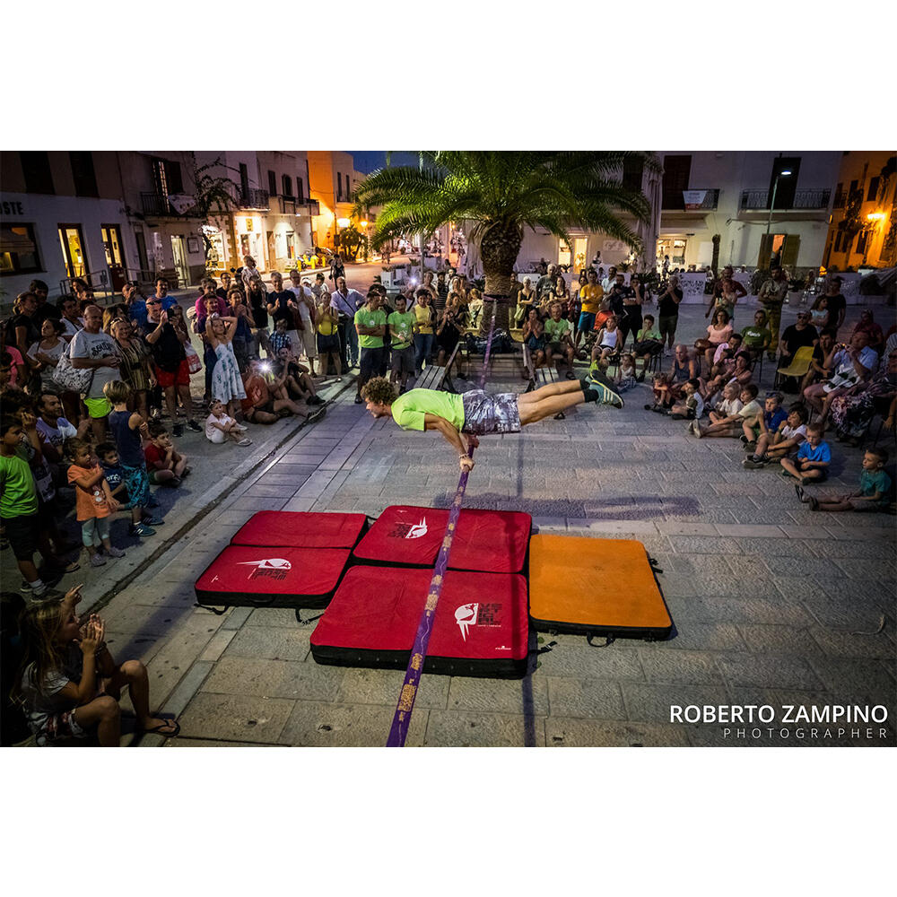 Slackline SURFERLINE  - Slacklining - Blauw 7/8