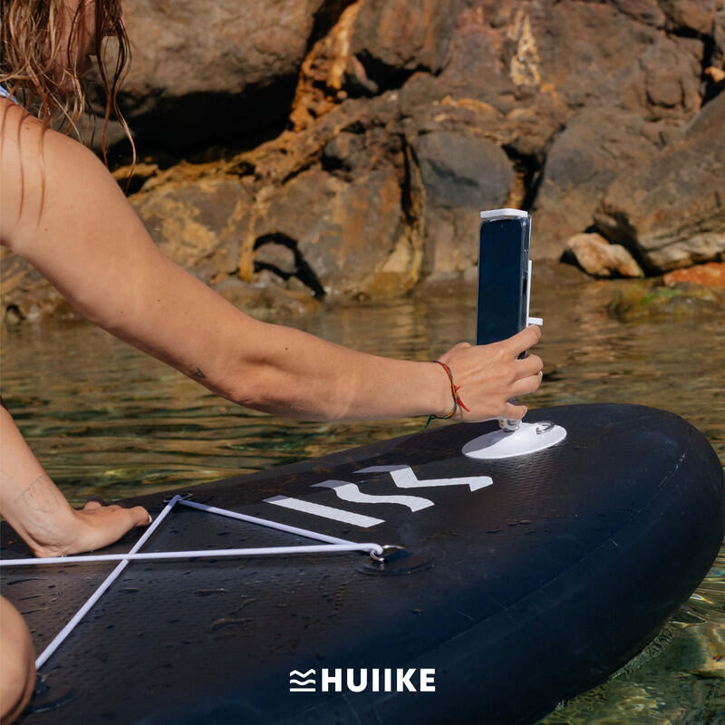 Telefoonhouder voor SUP Board HUIIKE, Wit, Verstelbaar, Extra Stevige Grip 7/7