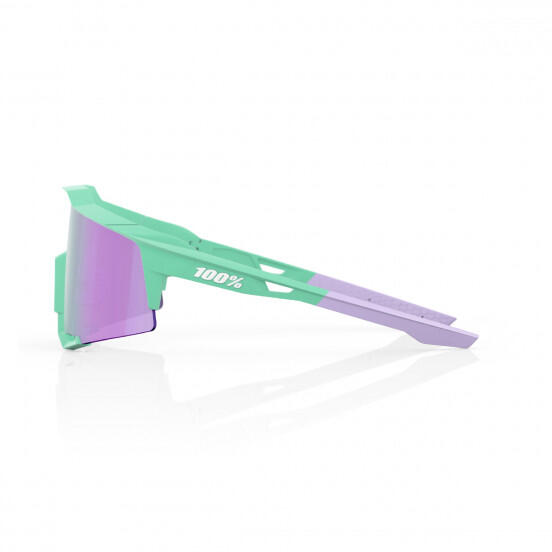 Brille Speedcraft Soft Tact Mint - HiPER Lavender Mirror Lens 3/3