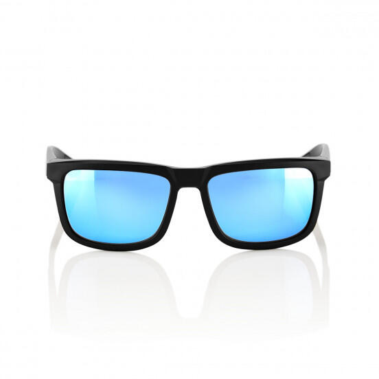 Glasses Blake Matte Black-HiPER Blue Multilayer Mirror Lens 2/3