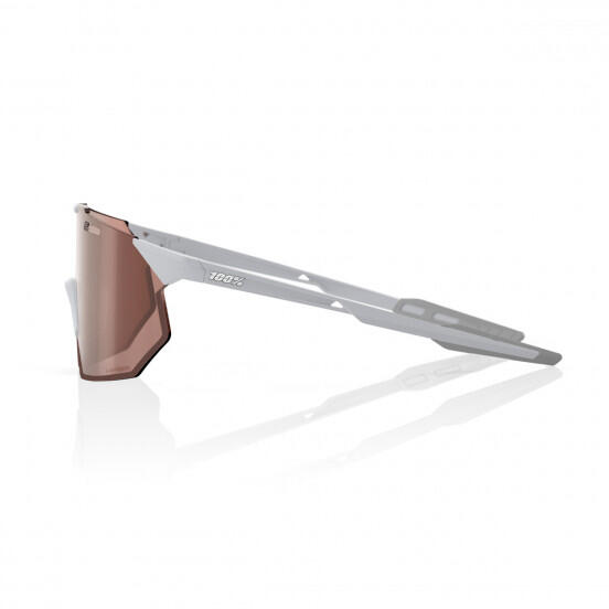 Brille Hypercraft SQ - Matte Stone Grey - HiPER Crimson Silver Mirror Lens 3/3