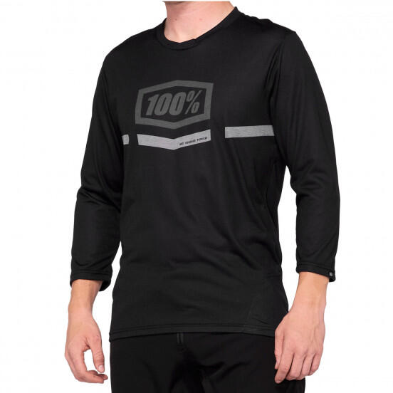 Jersey AIRMATIC 3/4 Noir 1/2