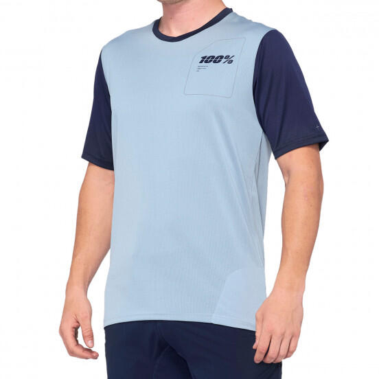 Jersey RIDECAMP Light Slate/Navy 1/2