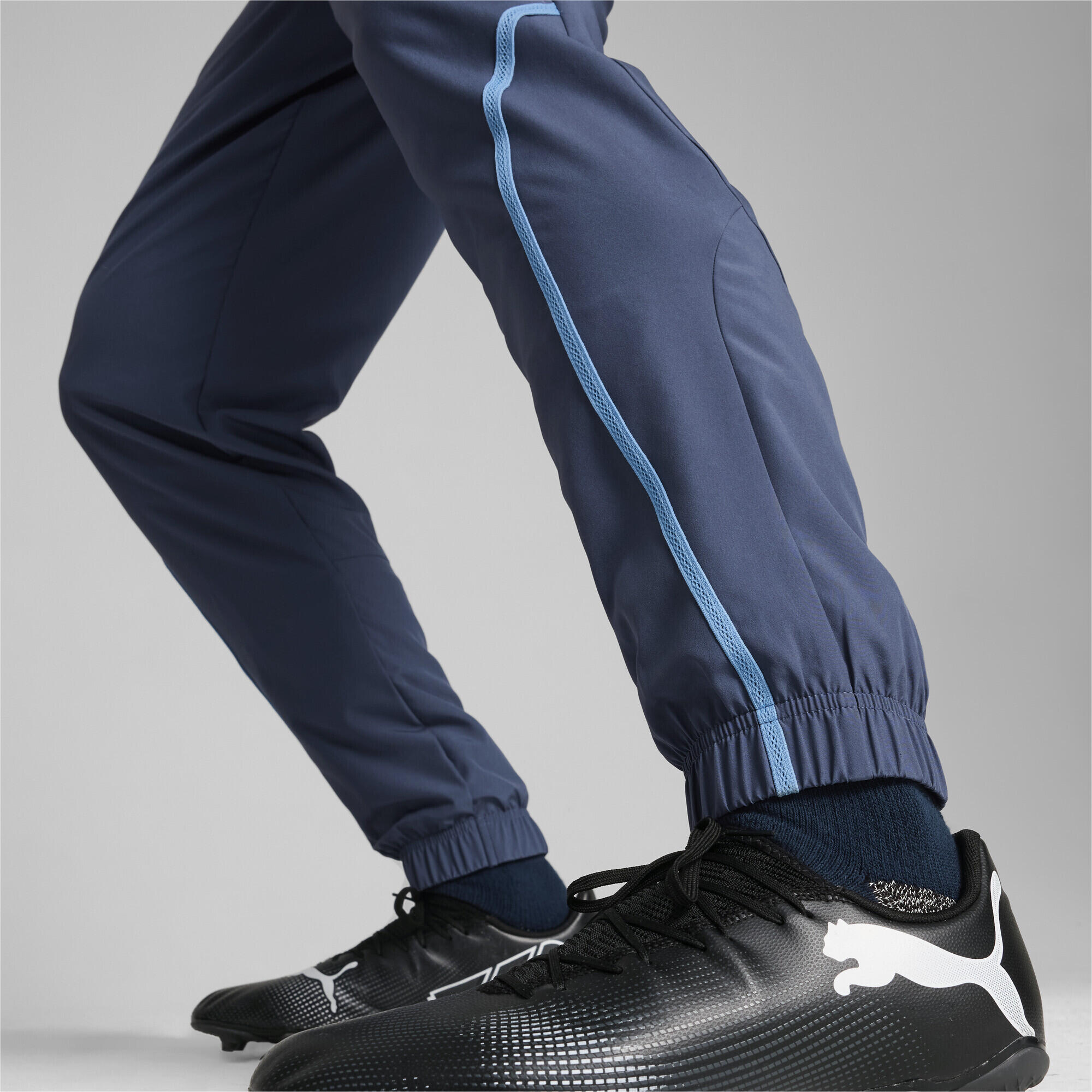 Pantalon d’avant-match tissé Manchester City Homme PUMA Inky Blue Team Light 5/7