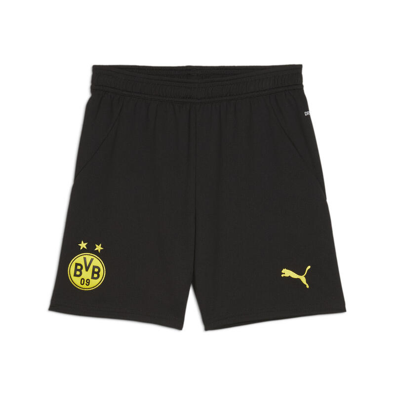 Borussia Dortmund 24/25 Shorts Jugendliche PUMA Black Faster Yellow