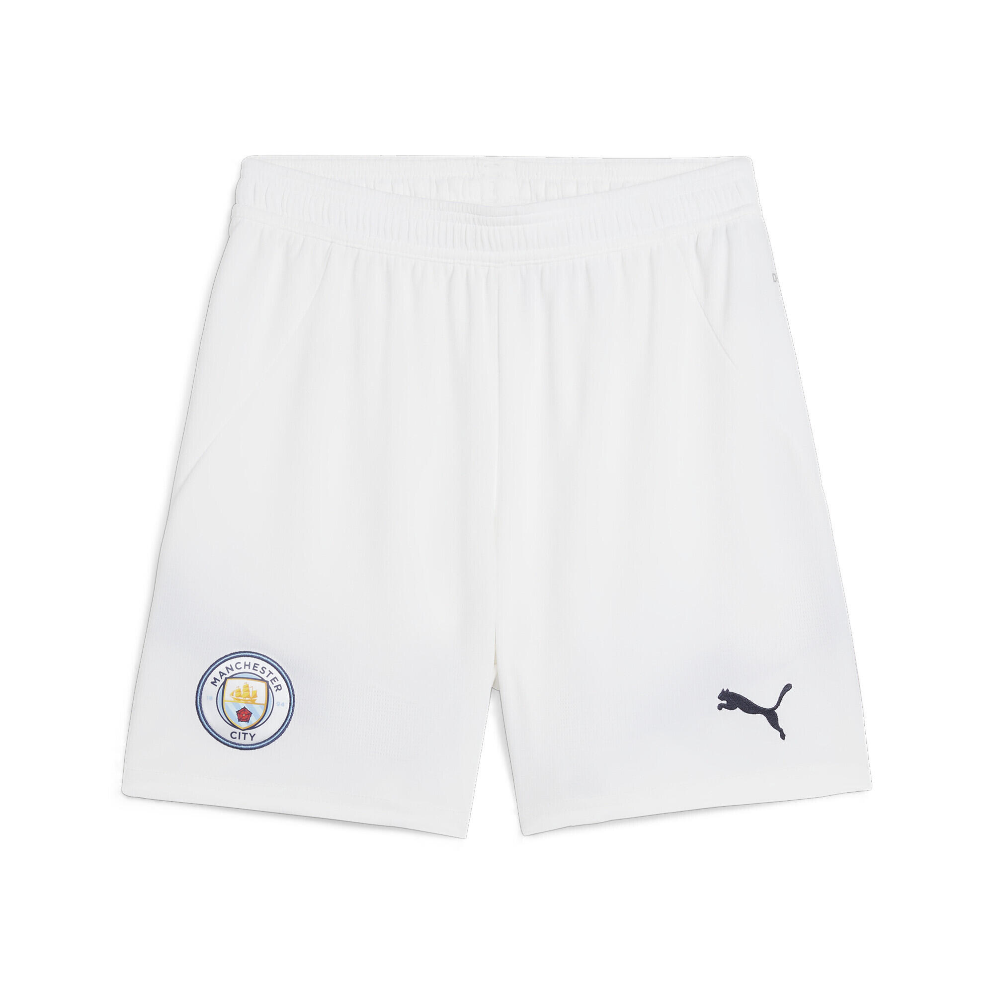 PUMA Manchester City 24/25 short voor jongeren PUMA White Marine Blue