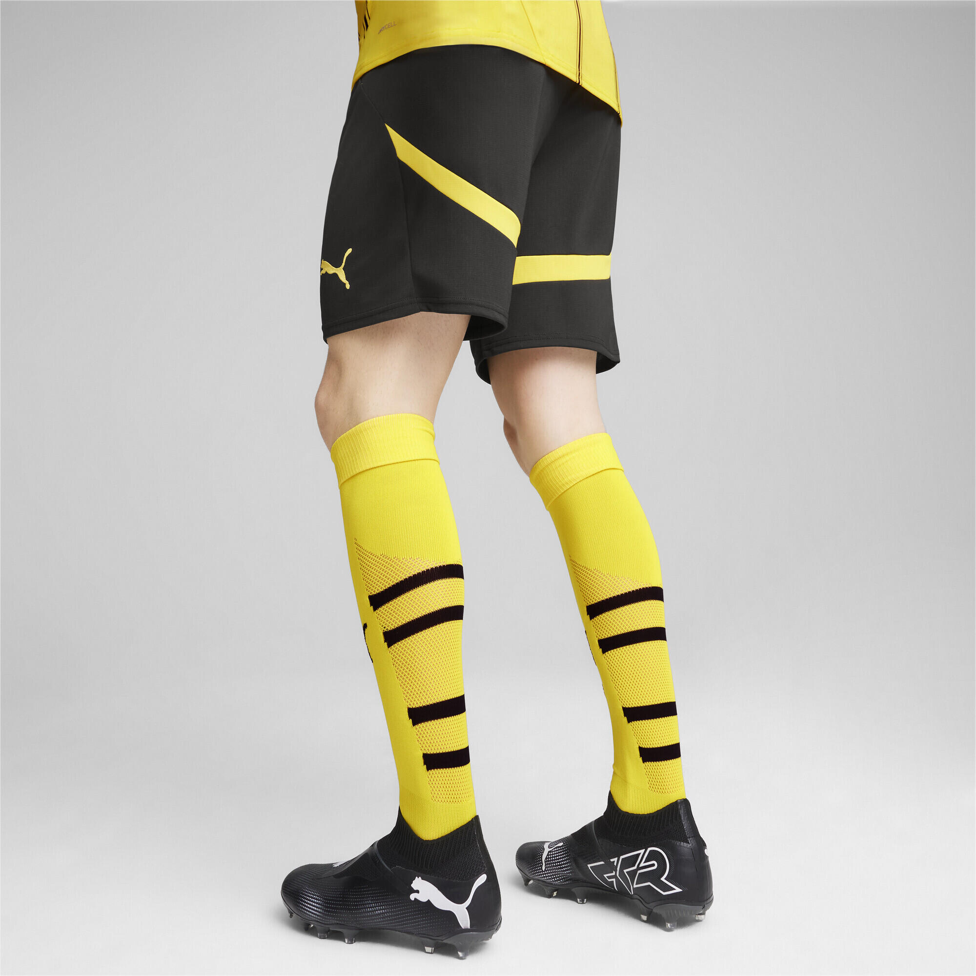 Borussia Dortmund 24/25 short voor heren PUMA Black Faster Yellow 7/7