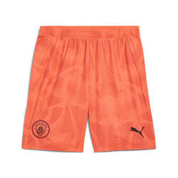 Short de gardien de but 24/25 Manchester City Homme PUMA Neon Sun Orange
