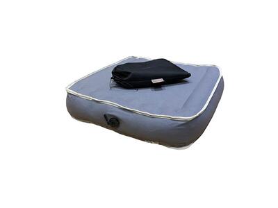Davron grey pouffe loungestoel grijs