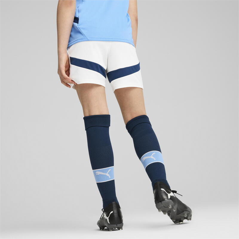 Pantaloni scurți Manchester City 24/25 Tineret PUMA White Marine Blue