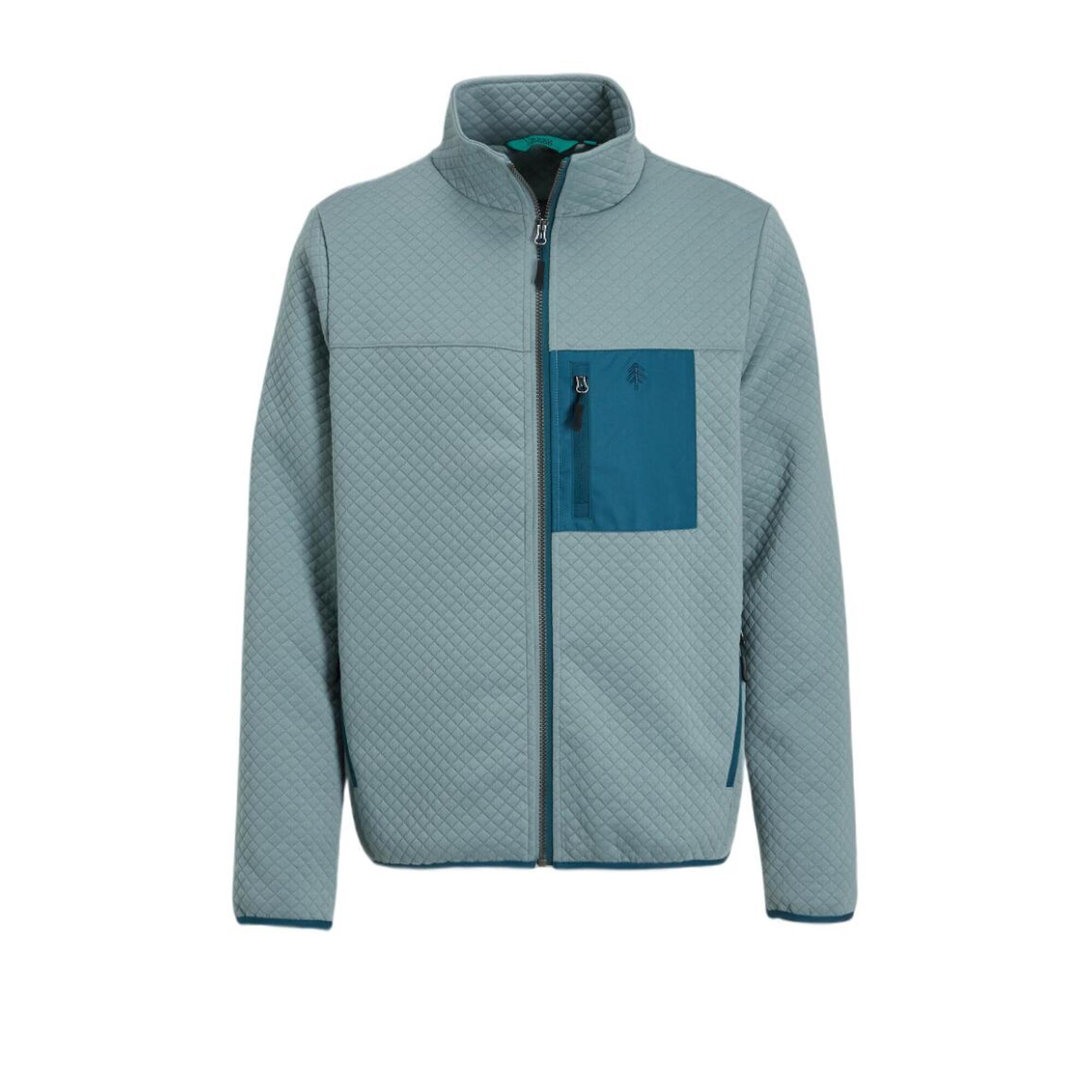 Cas Diamond Fleecevest Heren Lange rits fleece Trooper